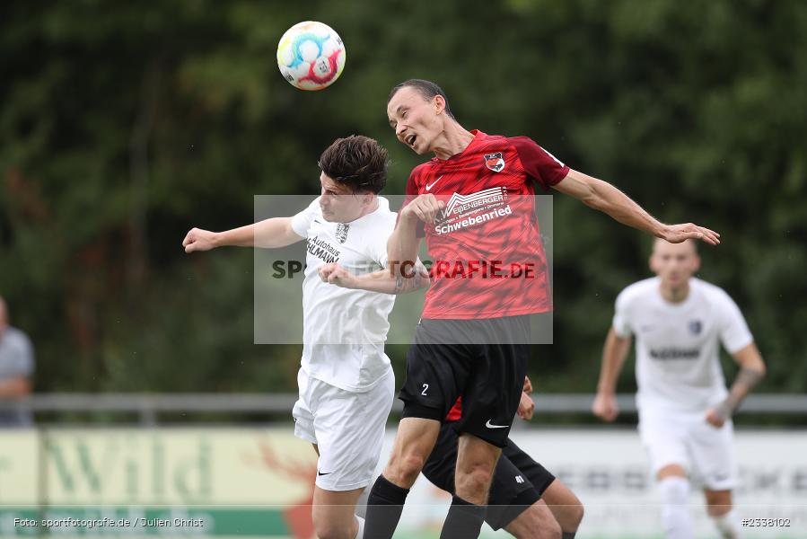 Andreas Jazev, Sportgelände in der Au, Karlburg, 27.08.2022, BFV, sport, action, Fussball, August 2022, Saison 2022/2023, 9. Spieltag, Landesliga Nordwest, DJK, TSV, DJK Schwebenried/Schwemmelsbach, TSV Karlburg - Bild-ID: 2338102
