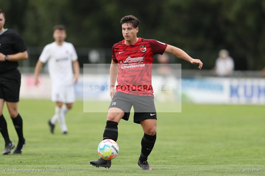Kevin Markert, Sportgelände in der Au, Karlburg, 27.08.2022, BFV, sport, action, Fussball, August 2022, Saison 2022/2023, 9. Spieltag, Landesliga Nordwest, DJK, TSV, DJK Schwebenried/Schwemmelsbach, TSV Karlburg - Bild-ID: 2338108