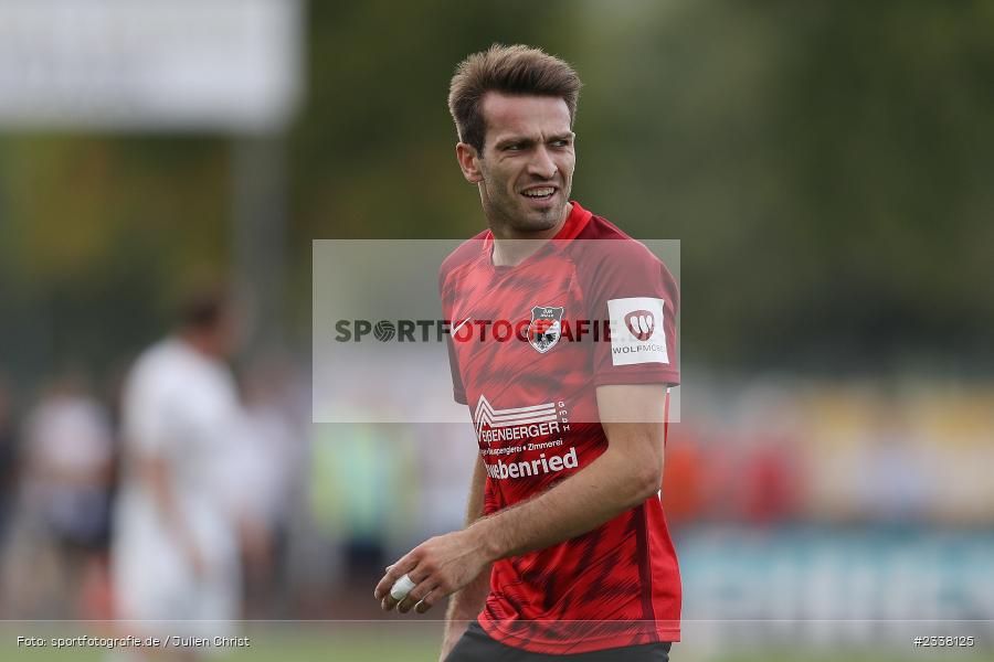 Sebastian Lehmann, Sportgelände in der Au, Karlburg, 27.08.2022, BFV, sport, action, Fussball, August 2022, Saison 2022/2023, 9. Spieltag, Landesliga Nordwest, DJK, TSV, DJK Schwebenried/Schwemmelsbach, TSV Karlburg - Bild-ID: 2338125