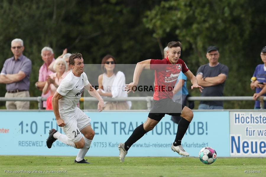 Martin Seubert, Sportgelände in der Au, Karlburg, 27.08.2022, BFV, sport, action, Fussball, August 2022, Saison 2022/2023, 9. Spieltag, Landesliga Nordwest, DJK, TSV, DJK Schwebenried/Schwemmelsbach, TSV Karlburg - Bild-ID: 2338128