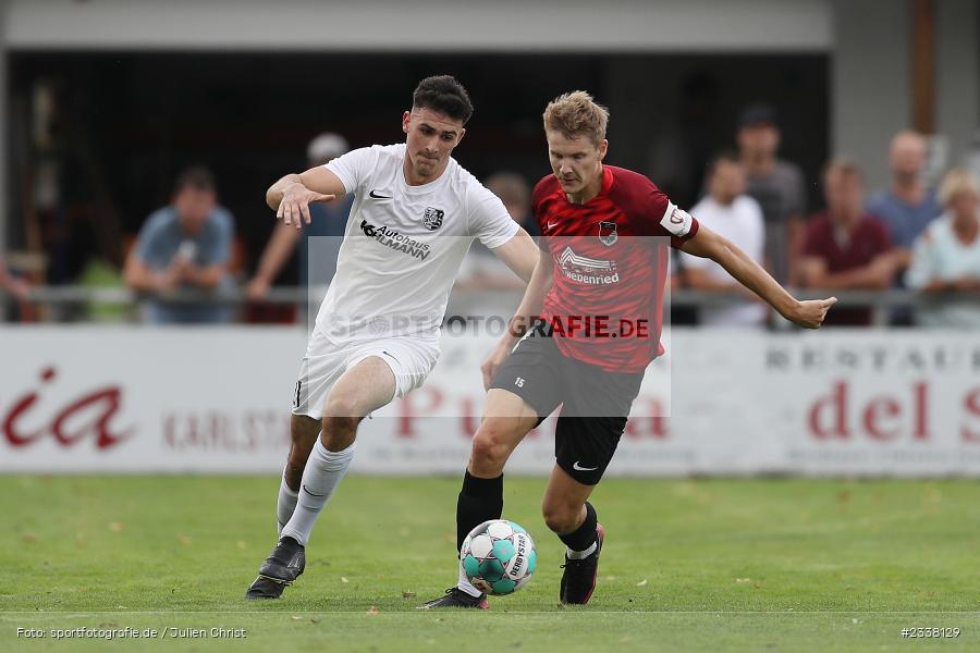 Max Lambrecht, Sportgelände in der Au, Karlburg, 27.08.2022, BFV, sport, action, Fussball, August 2022, Saison 2022/2023, 9. Spieltag, Landesliga Nordwest, DJK, TSV, DJK Schwebenried/Schwemmelsbach, TSV Karlburg - Bild-ID: 2338129