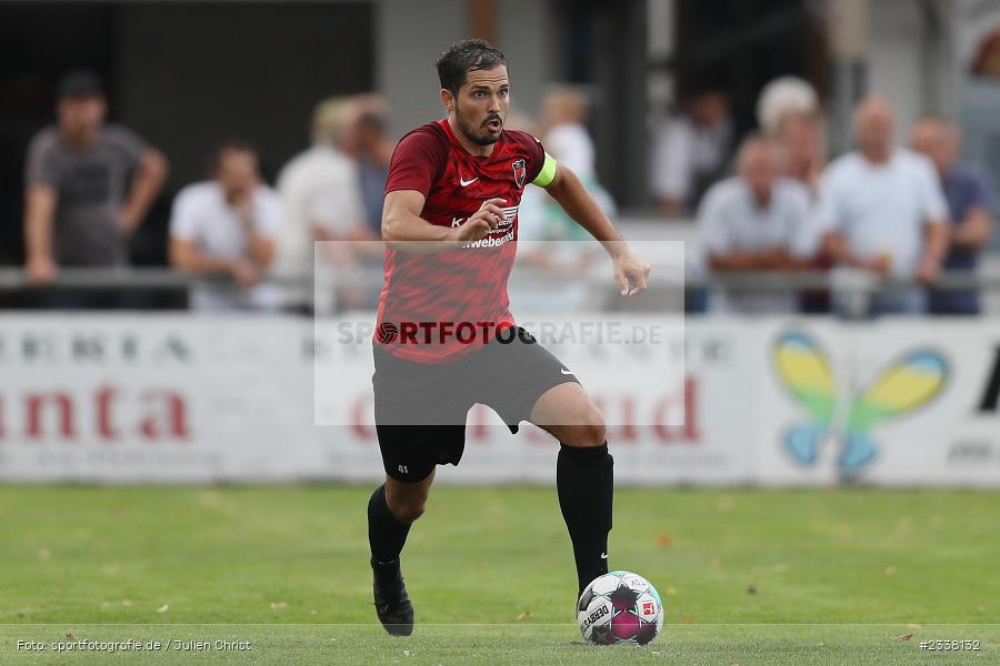 Fabian Lichtlein, Sportgelände in der Au, Karlburg, 27.08.2022, BFV, sport, action, Fussball, August 2022, Saison 2022/2023, 9. Spieltag, Landesliga Nordwest, DJK, TSV, DJK Schwebenried/Schwemmelsbach, TSV Karlburg - Bild-ID: 2338132