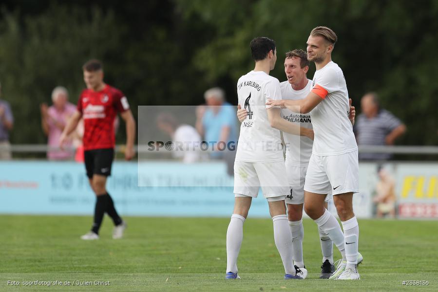 Sebastian Fries, Sportgelände in der Au, Karlburg, 27.08.2022, BFV, sport, action, Fussball, August 2022, Saison 2022/2023, 9. Spieltag, Landesliga Nordwest, DJK, TSV, DJK Schwebenried/Schwemmelsbach, TSV Karlburg - Bild-ID: 2338136 Sebastian Fries, Sportgelände in der Au, Karlburg, 27.08.2022, BFV, sport, action, Fussball, August 2022, Saison 2022/2023, 9. Spieltag, Landesliga Nordwest, DJK, TSV, DJK Schwebenried/Schwemmelsbach, TSV Karlburg - Bild-ID: 2338136