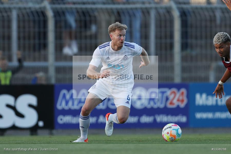 Roberto Desch, Stadion am Schönbusch, Aschaffenburg, 02.09.2022, BFV, sport, action, Fussball, August 2022, Saison 2022/2023, 9. Spieltag, Regionalliga Bayern, FCN, SVA, 1. FC Nürnberg II, SV Viktoria Aschaffenburg - Bild-ID: 2338258 Roberto Desch, Stadion am Schönbusch, Aschaffenburg, 02.09.2022, BFV, sport, action, Fussball, August 2022, Saison 2022/2023, 9. Spieltag, Regionalliga Bayern, FCN, SVA, 1. FC Nürnberg II, SV Viktoria Aschaffenburg - Bild-ID: 2338258