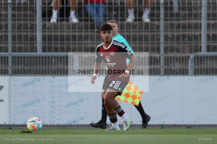Seyhan Yigit, Stadion am Schönbusch, Aschaffenburg, 02.09.2022, BFV, sport, action, Fussball, August 2022, Saison 2022/2023, 9. Spieltag, Regionalliga Bayern, FCN, SVA, 1. FC Nürnberg II, SV Viktoria Aschaffenburg - Bild-ID: 2338263 Seyhan Yigit, Stadion am Schönbusch, Aschaffenburg, 02.09.2022, BFV, sport, action, Fussball, August 2022, Saison 2022/2023, 9. Spieltag, Regionalliga Bayern, FCN, SVA, 1. FC Nürnberg II, SV Viktoria Aschaffenburg - Bild-ID: 2338263