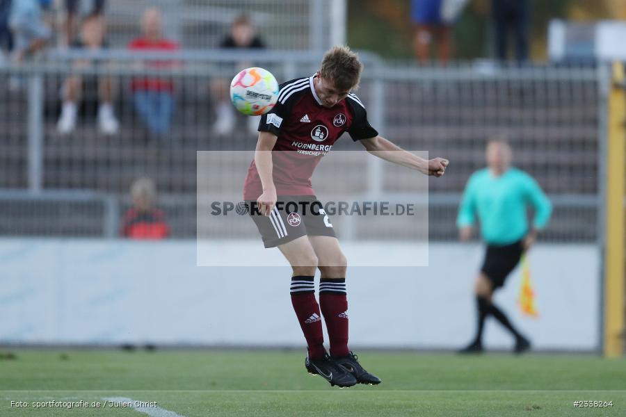 Simon Joachims, Stadion am Schönbusch, Aschaffenburg, 02.09.2022, BFV, sport, action, Fussball, August 2022, Saison 2022/2023, 9. Spieltag, Regionalliga Bayern, FCN, SVA, 1. FC Nürnberg II, SV Viktoria Aschaffenburg - Bild-ID: 2338264 Simon Joachims, Stadion am Schönbusch, Aschaffenburg, 02.09.2022, BFV, sport, action, Fussball, August 2022, Saison 2022/2023, 9. Spieltag, Regionalliga Bayern, FCN, SVA, 1. FC Nürnberg II, SV Viktoria Aschaffenburg - Bild-ID: 2338264