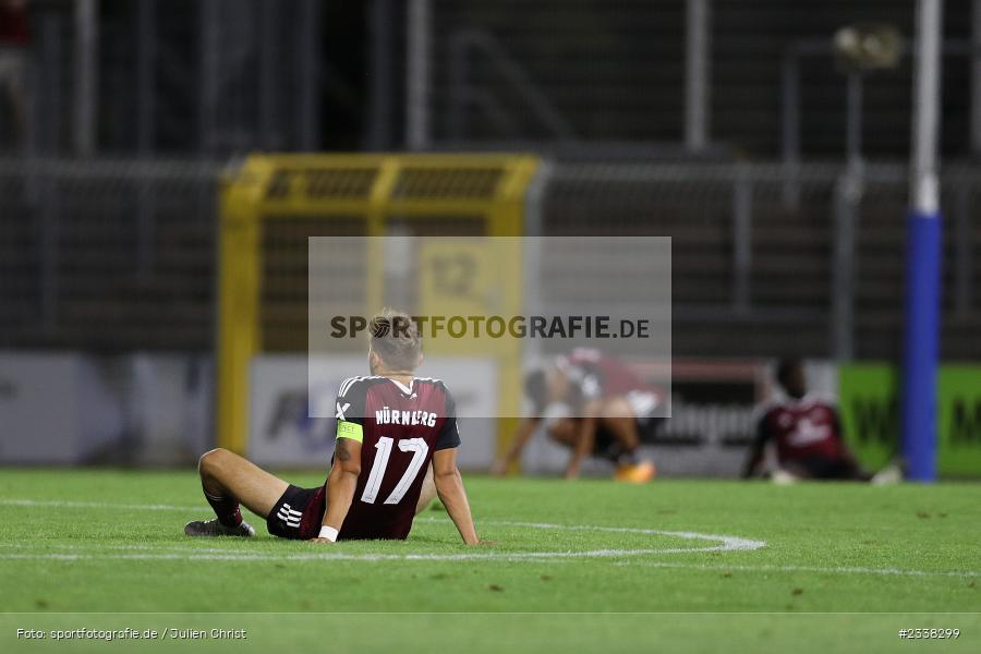 Jannik Hofmann, Stadion am Schönbusch, Aschaffenburg, 02.09.2022, BFV, sport, action, Fussball, August 2022, Saison 2022/2023, 9. Spieltag, Regionalliga Bayern, FCN, SVA, 1. FC Nürnberg II, SV Viktoria Aschaffenburg - Bild-ID: 2338299 Jannik Hofmann, Stadion am Schönbusch, Aschaffenburg, 02.09.2022, BFV, sport, action, Fussball, August 2022, Saison 2022/2023, 9. Spieltag, Regionalliga Bayern, FCN, SVA, 1. FC Nürnberg II, SV Viktoria Aschaffenburg - Bild-ID: 2338299