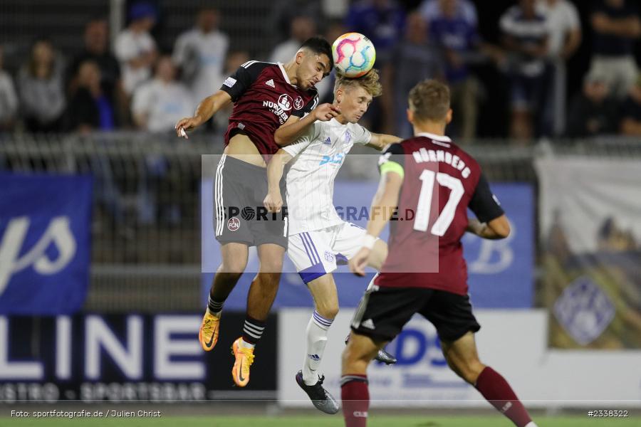 Enrique Katsianas-Sanchez, Stadion am Schönbusch, Aschaffenburg, 02.09.2022, BFV, sport, action, Fussball, August 2022, Saison 2022/2023, 9. Spieltag, Regionalliga Bayern, FCN, SVA, 1. FC Nürnberg II, SV Viktoria Aschaffenburg - Bild-ID: 2338322 Enrique Katsianas-Sanchez, Stadion am Schönbusch, Aschaffenburg, 02.09.2022, BFV, sport, action, Fussball, August 2022, Saison 2022/2023, 9. Spieltag, Regionalliga Bayern, FCN, SVA, 1. FC Nürnberg II, SV Viktoria Aschaffenburg - Bild-ID: 2338322