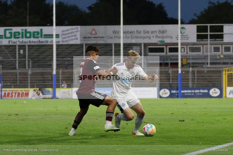 Roberto Desch, Stadion am Schönbusch, Aschaffenburg, 02.09.2022, BFV, sport, action, Fussball, August 2022, Saison 2022/2023, 9. Spieltag, Regionalliga Bayern, FCN, SVA, 1. FC Nürnberg II, SV Viktoria Aschaffenburg - Bild-ID: 2338330 Roberto Desch, Stadion am Schönbusch, Aschaffenburg, 02.09.2022, BFV, sport, action, Fussball, August 2022, Saison 2022/2023, 9. Spieltag, Regionalliga Bayern, FCN, SVA, 1. FC Nürnberg II, SV Viktoria Aschaffenburg - Bild-ID: 2338330