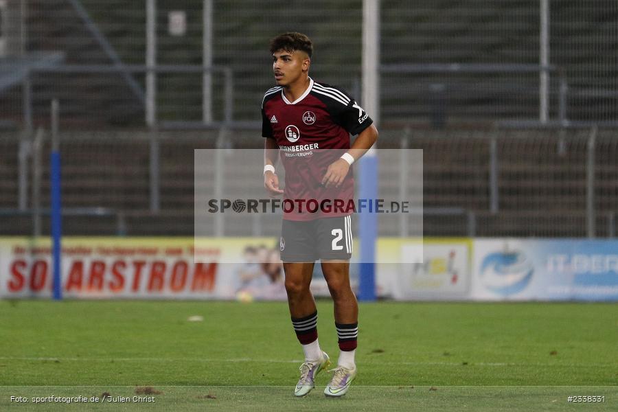 Seyhan Yigit, Stadion am Schönbusch, Aschaffenburg, 02.09.2022, BFV, sport, action, Fussball, August 2022, Saison 2022/2023, 9. Spieltag, Regionalliga Bayern, FCN, SVA, 1. FC Nürnberg II, SV Viktoria Aschaffenburg - Bild-ID: 2338331 Seyhan Yigit, Stadion am Schönbusch, Aschaffenburg, 02.09.2022, BFV, sport, action, Fussball, August 2022, Saison 2022/2023, 9. Spieltag, Regionalliga Bayern, FCN, SVA, 1. FC Nürnberg II, SV Viktoria Aschaffenburg - Bild-ID: 2338331