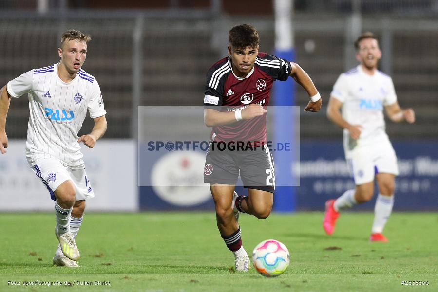 Seyhan Yigit, Stadion am Schönbusch, Aschaffenburg, 02.09.2022, BFV, sport, action, Fussball, August 2022, Saison 2022/2023, 9. Spieltag, Regionalliga Bayern, FCN, SVA, 1. FC Nürnberg II, SV Viktoria Aschaffenburg - Bild-ID: 2338360 Seyhan Yigit, Stadion am Schönbusch, Aschaffenburg, 02.09.2022, BFV, sport, action, Fussball, August 2022, Saison 2022/2023, 9. Spieltag, Regionalliga Bayern, FCN, SVA, 1. FC Nürnberg II, SV Viktoria Aschaffenburg - Bild-ID: 2338360