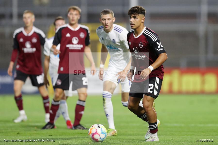 Seyhan Yigit, Stadion am Schönbusch, Aschaffenburg, 02.09.2022, BFV, sport, action, Fussball, August 2022, Saison 2022/2023, 9. Spieltag, Regionalliga Bayern, FCN, SVA, 1. FC Nürnberg II, SV Viktoria Aschaffenburg - Bild-ID: 2338362 Seyhan Yigit, Stadion am Schönbusch, Aschaffenburg, 02.09.2022, BFV, sport, action, Fussball, August 2022, Saison 2022/2023, 9. Spieltag, Regionalliga Bayern, FCN, SVA, 1. FC Nürnberg II, SV Viktoria Aschaffenburg - Bild-ID: 2338362