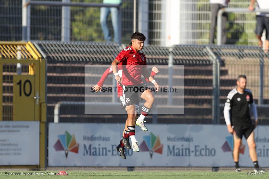 Seyhan Yigit, Stadion am Schönbusch, Aschaffenburg, 02.09.2022, BFV, sport, action, Fussball, August 2022, Saison 2022/2023, 9. Spieltag, Regionalliga Bayern, FCN, SVA, 1. FC Nürnberg II, SV Viktoria Aschaffenburg - Bild-ID: 2338366