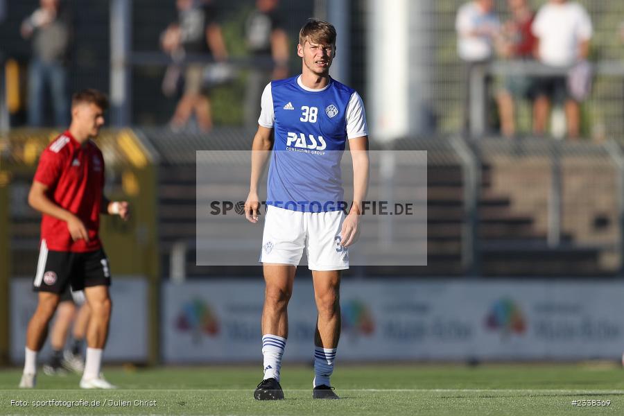 Niklas Borger, Stadion am Schönbusch, Aschaffenburg, 02.09.2022, BFV, sport, action, Fussball, August 2022, Saison 2022/2023, 9. Spieltag, Regionalliga Bayern, FCN, SVA, 1. FC Nürnberg II, SV Viktoria Aschaffenburg - Bild-ID: 2338369 Niklas Borger, Stadion am Schönbusch, Aschaffenburg, 02.09.2022, BFV, sport, action, Fussball, August 2022, Saison 2022/2023, 9. Spieltag, Regionalliga Bayern, FCN, SVA, 1. FC Nürnberg II, SV Viktoria Aschaffenburg - Bild-ID: 2338369