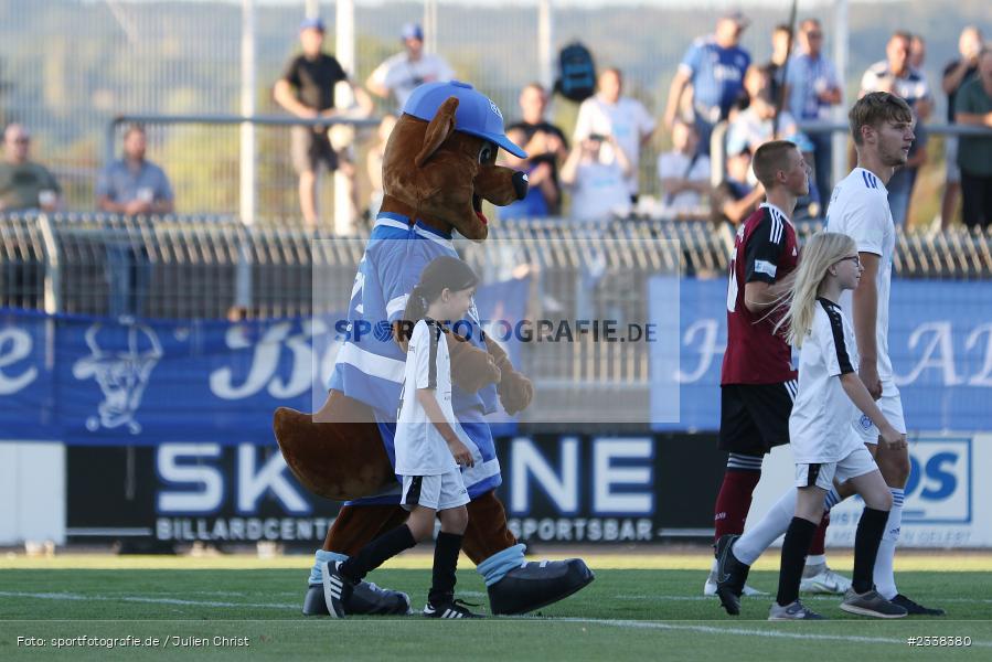Viki, Einlaufkinder, Stadion am Schönbusch, Aschaffenburg, 02.09.2022, BFV, sport, action, Fussball, August 2022, Saison 2022/2023, 9. Spieltag, Regionalliga Bayern, FCN, SVA, 1. FC Nürnberg II, SV Viktoria Aschaffenburg - Bild-ID: 2338380 Viki, Einlaufkinder, Stadion am Schönbusch, Aschaffenburg, 02.09.2022, BFV, sport, action, Fussball, August 2022, Saison 2022/2023, 9. Spieltag, Regionalliga Bayern, FCN, SVA, 1. FC Nürnberg II, SV Viktoria Aschaffenburg - Bild-ID: 2338380