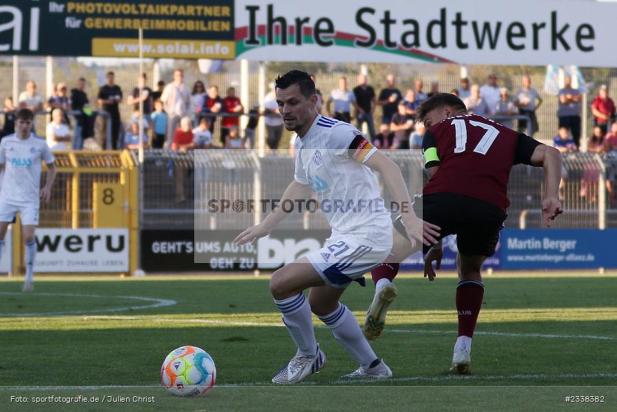 Daniel Cheron, Stadion am Schönbusch, Aschaffenburg, 02.09.2022, BFV, sport, action, Fussball, August 2022, Saison 2022/2023, 9. Spieltag, Regionalliga Bayern, FCN, SVA, 1. FC Nürnberg II, SV Viktoria Aschaffenburg - Bild-ID: 2338382 Daniel Cheron, Stadion am Schönbusch, Aschaffenburg, 02.09.2022, BFV, sport, action, Fussball, August 2022, Saison 2022/2023, 9. Spieltag, Regionalliga Bayern, FCN, SVA, 1. FC Nürnberg II, SV Viktoria Aschaffenburg - Bild-ID: 2338382