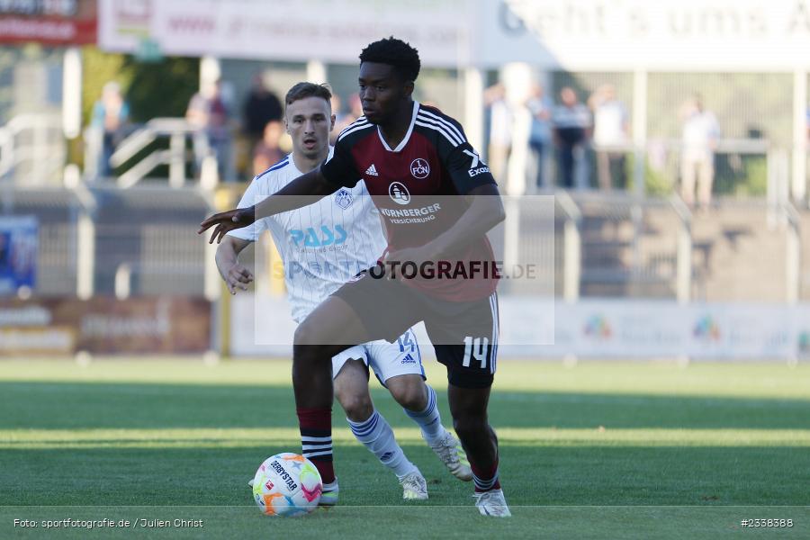 Bryang Kayo, Stadion am Schönbusch, Aschaffenburg, 02.09.2022, BFV, sport, action, Fussball, August 2022, Saison 2022/2023, 9. Spieltag, Regionalliga Bayern, FCN, SVA, 1. FC Nürnberg II, SV Viktoria Aschaffenburg - Bild-ID: 2338388 Bryang Kayo, Stadion am Schönbusch, Aschaffenburg, 02.09.2022, BFV, sport, action, Fussball, August 2022, Saison 2022/2023, 9. Spieltag, Regionalliga Bayern, FCN, SVA, 1. FC Nürnberg II, SV Viktoria Aschaffenburg - Bild-ID: 2338388