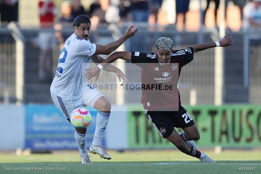 Jermain Nischalke, Stadion am Schönbusch, Aschaffenburg, 02.09.2022, BFV, sport, action, Fussball, August 2022, Saison 2022/2023, 9. Spieltag, Regionalliga Bayern, FCN, SVA, 1. FC Nürnberg II, SV Viktoria Aschaffenburg - Bild-ID: 2338392 Jermain Nischalke, Stadion am Schönbusch, Aschaffenburg, 02.09.2022, BFV, sport, action, Fussball, August 2022, Saison 2022/2023, 9. Spieltag, Regionalliga Bayern, FCN, SVA, 1. FC Nürnberg II, SV Viktoria Aschaffenburg - Bild-ID: 2338392