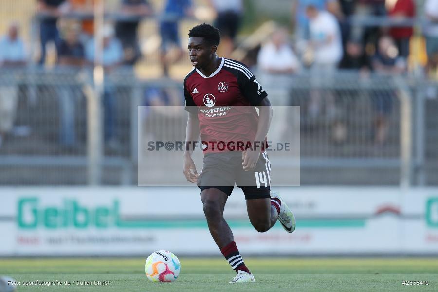 Bryang Kayo, Stadion am Schönbusch, Aschaffenburg, 02.09.2022, BFV, sport, action, Fussball, August 2022, Saison 2022/2023, 9. Spieltag, Regionalliga Bayern, FCN, SVA, 1. FC Nürnberg II, SV Viktoria Aschaffenburg - Bild-ID: 2338416 Bryang Kayo, Stadion am Schönbusch, Aschaffenburg, 02.09.2022, BFV, sport, action, Fussball, August 2022, Saison 2022/2023, 9. Spieltag, Regionalliga Bayern, FCN, SVA, 1. FC Nürnberg II, SV Viktoria Aschaffenburg - Bild-ID: 2338416