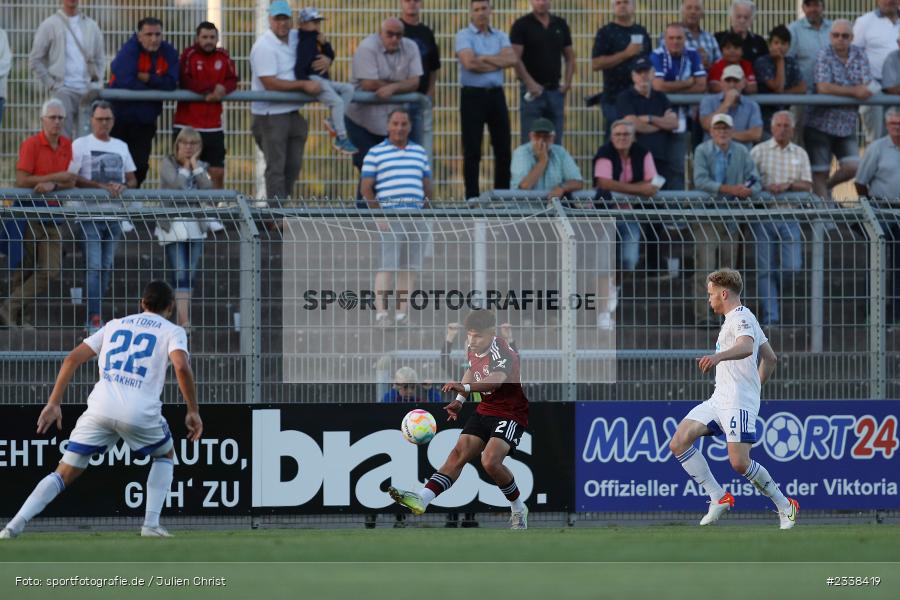 Seyhan Yigit, Stadion am Schönbusch, Aschaffenburg, 02.09.2022, BFV, sport, action, Fussball, August 2022, Saison 2022/2023, 9. Spieltag, Regionalliga Bayern, FCN, SVA, 1. FC Nürnberg II, SV Viktoria Aschaffenburg - Bild-ID: 2338419 Seyhan Yigit, Stadion am Schönbusch, Aschaffenburg, 02.09.2022, BFV, sport, action, Fussball, August 2022, Saison 2022/2023, 9. Spieltag, Regionalliga Bayern, FCN, SVA, 1. FC Nürnberg II, SV Viktoria Aschaffenburg - Bild-ID: 2338419