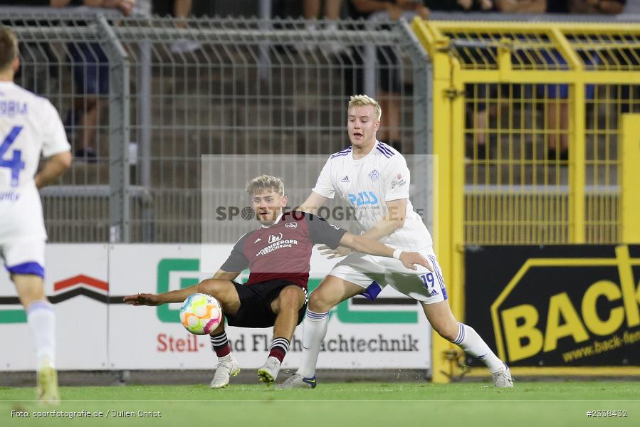 Jan Stein, Stadion am Schönbusch, Aschaffenburg, 02.09.2022, BFV, sport, action, Fussball, August 2022, Saison 2022/2023, 9. Spieltag, Regionalliga Bayern, FCN, SVA, 1. FC Nürnberg II, SV Viktoria Aschaffenburg - Bild-ID: 2338432