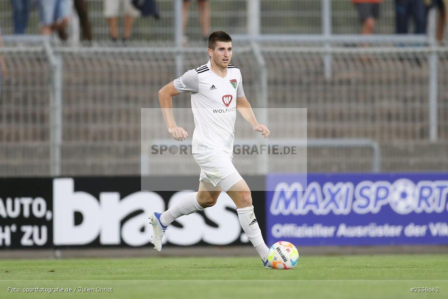 Kevin Fery, Stadion am Schönbusch, Aschaffenburg, 06.09.2022, BFV, sport, action, Fussball, September 2022, Saison 2022/2023, BFV-Verbandspokal, Landespokal Bayern, Achtelfinale, Toto-Pokal, FC05, SVA, 1. FC Schweinfurt, SV Viktoria Aschaffenburg - Bild-ID: 2338642
