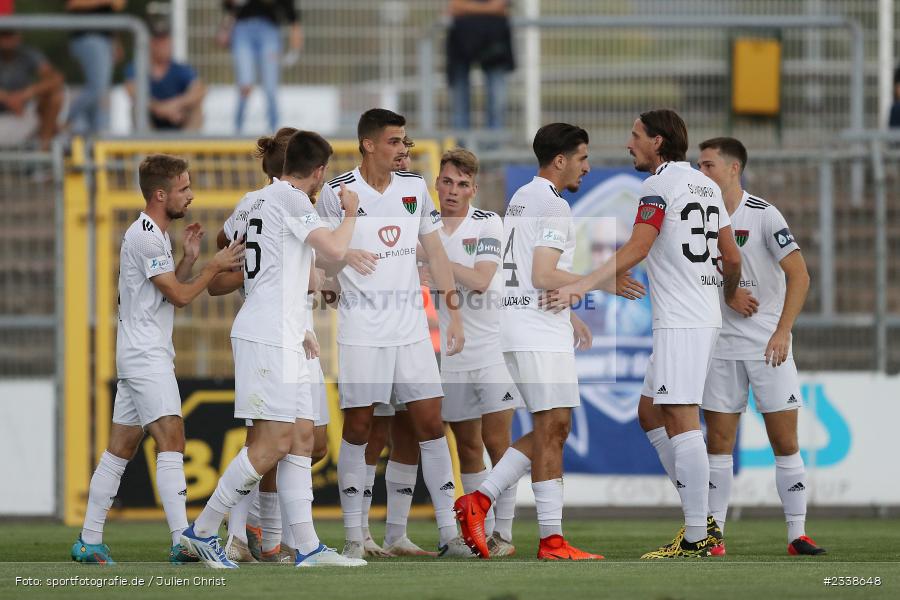 Freude, Torjubel, Kristian Böhnlein, Stadion am Schönbusch, Aschaffenburg, 06.09.2022, BFV, sport, action, Fussball, September 2022, Saison 2022/2023, BFV-Verbandspokal, Landespokal Bayern, Achtelfinale, Toto-Pokal, FC05, SVA, 1. FC Schweinfurt, SV Viktoria Aschaffenburg - Bild-ID: 2338648