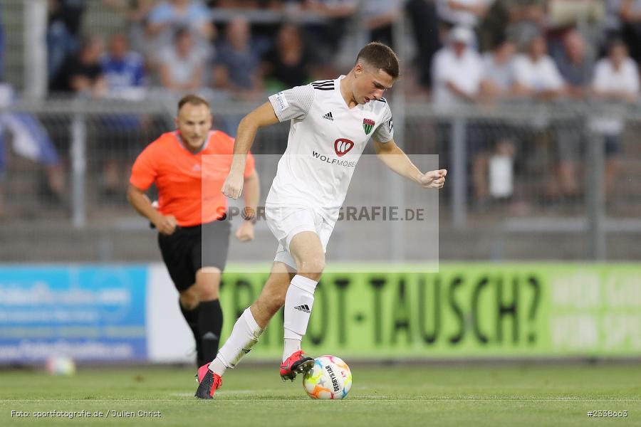 Tim Kraus, Stadion am Schönbusch, Aschaffenburg, 06.09.2022, BFV, sport, action, Fussball, September 2022, Saison 2022/2023, BFV-Verbandspokal, Landespokal Bayern, Achtelfinale, Toto-Pokal, FC05, SVA, 1. FC Schweinfurt, SV Viktoria Aschaffenburg - Bild-ID: 2338663 Tim Kraus, Stadion am Schönbusch, Aschaffenburg, 06.09.2022, BFV, sport, action, Fussball, September 2022, Saison 2022/2023, BFV-Verbandspokal, Landespokal Bayern, Achtelfinale, Toto-Pokal, FC05, SVA, 1. FC Schweinfurt, SV Viktoria Aschaffenburg - Bild-ID: 2338663