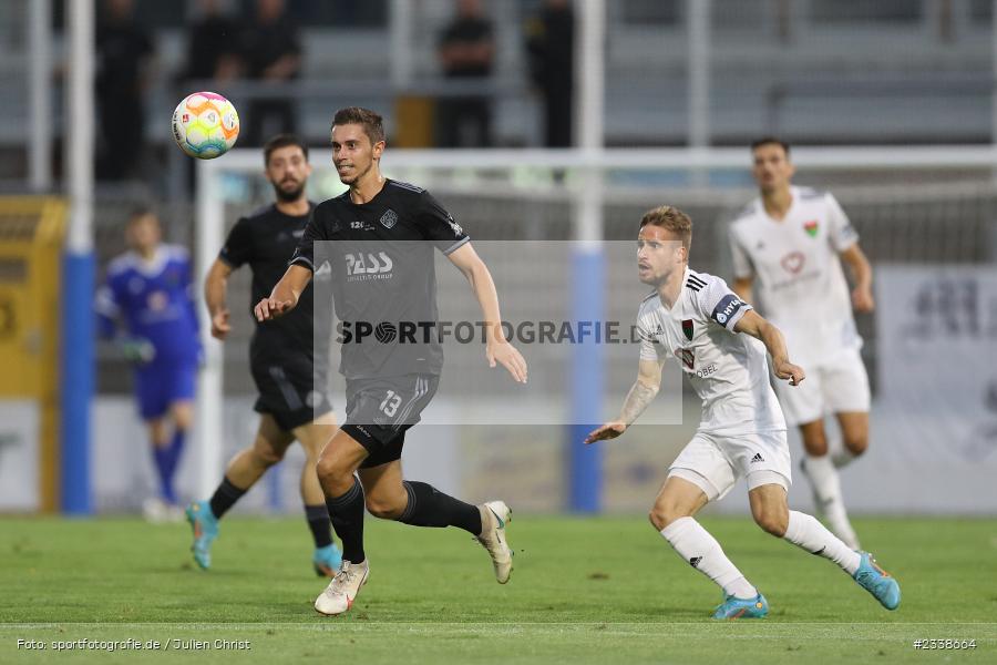 Veit Klement, Stadion am Schönbusch, Aschaffenburg, 06.09.2022, BFV, sport, action, Fussball, September 2022, Saison 2022/2023, BFV-Verbandspokal, Landespokal Bayern, Achtelfinale, Toto-Pokal, FC05, SVA, 1. FC Schweinfurt, SV Viktoria Aschaffenburg - Bild-ID: 2338664 Veit Klement, Stadion am Schönbusch, Aschaffenburg, 06.09.2022, BFV, sport, action, Fussball, September 2022, Saison 2022/2023, BFV-Verbandspokal, Landespokal Bayern, Achtelfinale, Toto-Pokal, FC05, SVA, 1. FC Schweinfurt, SV Viktoria Aschaffenburg - Bild-ID: 2338664