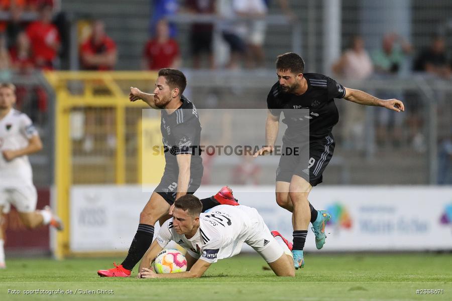 Tim Kraus, Stadion am Schönbusch, Aschaffenburg, 06.09.2022, BFV, sport, action, Fussball, September 2022, Saison 2022/2023, BFV-Verbandspokal, Landespokal Bayern, Achtelfinale, Toto-Pokal, FC05, SVA, 1. FC Schweinfurt, SV Viktoria Aschaffenburg - Bild-ID: 2338671