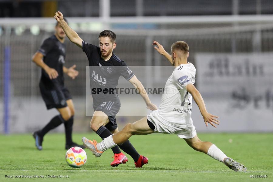 Silas Tom Zehnder, Stadion am Schönbusch, Aschaffenburg, 06.09.2022, BFV, sport, action, Fussball, September 2022, Saison 2022/2023, BFV-Verbandspokal, Landespokal Bayern, Achtelfinale, Toto-Pokal, FC05, SVA, 1. FC Schweinfurt, SV Viktoria Aschaffenburg - Bild-ID: 2338680
