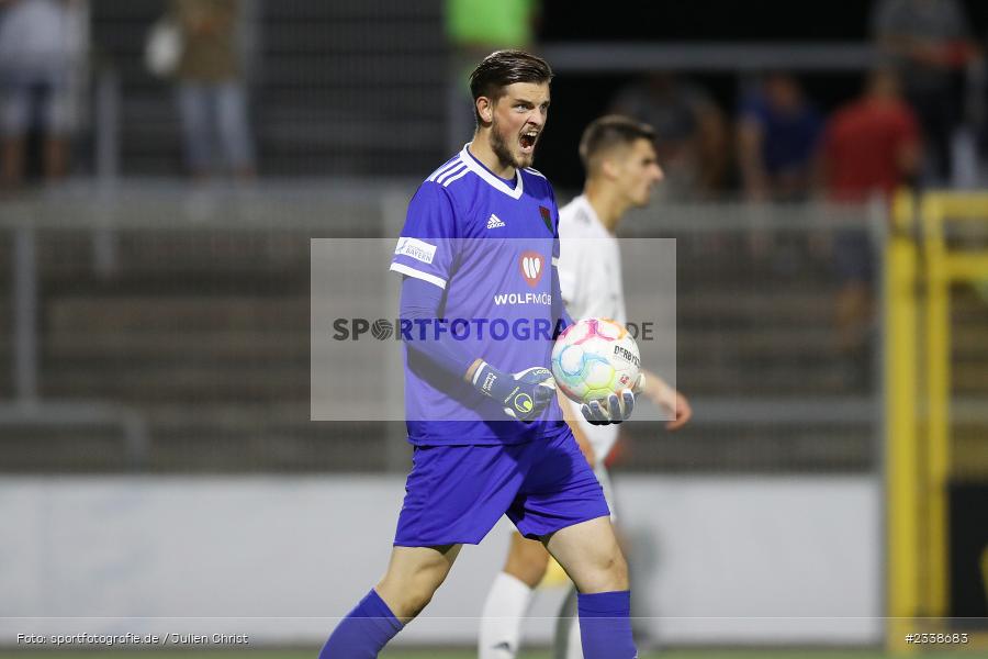 Bennet Schmidt, Stadion am Schönbusch, Aschaffenburg, 06.09.2022, BFV, sport, action, Fussball, September 2022, Saison 2022/2023, BFV-Verbandspokal, Landespokal Bayern, Achtelfinale, Toto-Pokal, FC05, SVA, 1. FC Schweinfurt, SV Viktoria Aschaffenburg - Bild-ID: 2338683