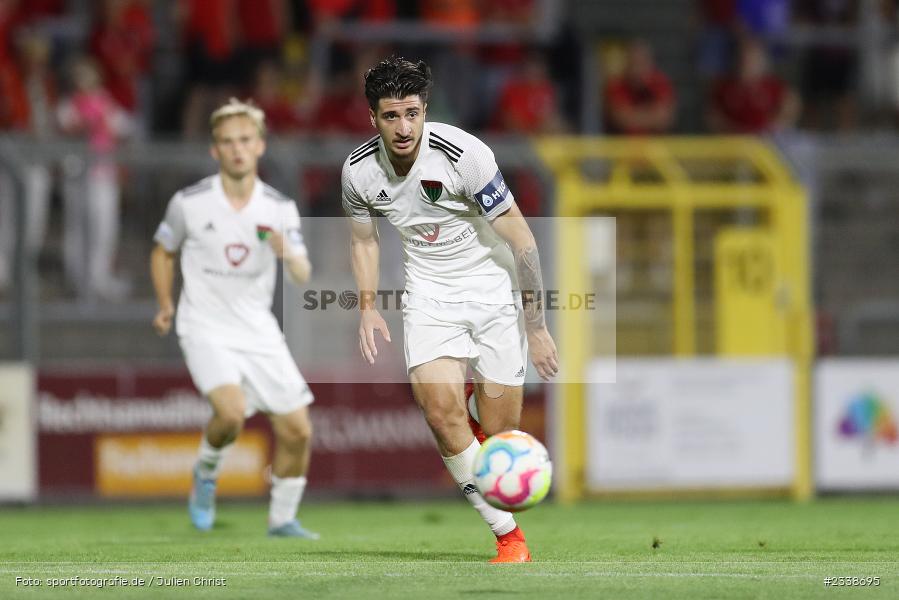 Georgios Spanoudakis, Stadion am Schönbusch, Aschaffenburg, 06.09.2022, BFV, sport, action, Fussball, September 2022, Saison 2022/2023, BFV-Verbandspokal, Landespokal Bayern, Achtelfinale, Toto-Pokal, FC05, SVA, 1. FC Schweinfurt, SV Viktoria Aschaffenburg - Bild-ID: 2338695