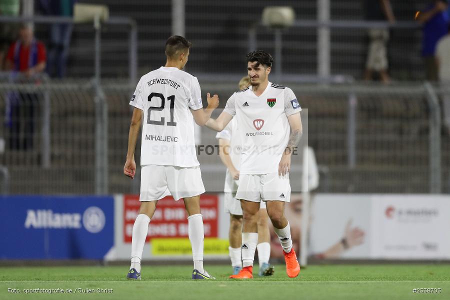 Georgios Spanoudakis, Stadion am Schönbusch, Aschaffenburg, 06.09.2022, BFV, sport, action, Fussball, September 2022, Saison 2022/2023, BFV-Verbandspokal, Landespokal Bayern, Achtelfinale, Toto-Pokal, FC05, SVA, 1. FC Schweinfurt, SV Viktoria Aschaffenburg - Bild-ID: 2338703