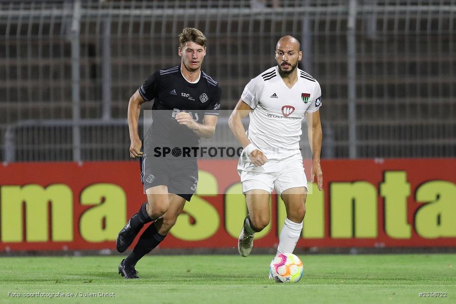 Adam Jabiri, Stadion am Schönbusch, Aschaffenburg, 06.09.2022, BFV, sport, action, Fussball, September 2022, Saison 2022/2023, BFV-Verbandspokal, Landespokal Bayern, Achtelfinale, Toto-Pokal, FC05, SVA, 1. FC Schweinfurt, SV Viktoria Aschaffenburg - Bild-ID: 2338722