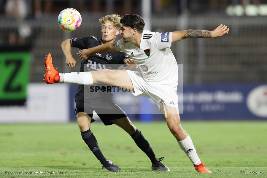 Georgios Spanoudakis, Stadion am Schönbusch, Aschaffenburg, 06.09.2022, BFV, sport, action, Fussball, September 2022, Saison 2022/2023, BFV-Verbandspokal, Landespokal Bayern, Achtelfinale, Toto-Pokal, FC05, SVA, 1. FC Schweinfurt, SV Viktoria Aschaffenburg - Bild-ID: 2338723