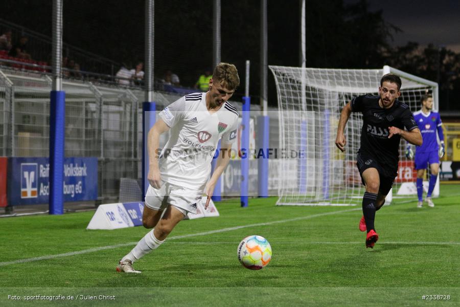 Julius Landeck, Stadion am Schönbusch, Aschaffenburg, 06.09.2022, BFV, sport, action, Fussball, September 2022, Saison 2022/2023, BFV-Verbandspokal, Landespokal Bayern, Achtelfinale, Toto-Pokal, FC05, SVA, 1. FC Schweinfurt, SV Viktoria Aschaffenburg - Bild-ID: 2338728 Julius Landeck, Stadion am Schönbusch, Aschaffenburg, 06.09.2022, BFV, sport, action, Fussball, September 2022, Saison 2022/2023, BFV-Verbandspokal, Landespokal Bayern, Achtelfinale, Toto-Pokal, FC05, SVA, 1. FC Schweinfurt, SV Viktoria Aschaffenburg - Bild-ID: 2338728