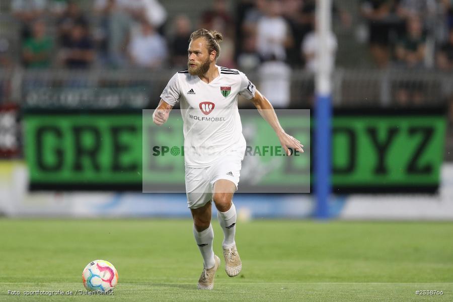 Green Boyz, Kristian Böhnlein, Stadion am Schönbusch, Aschaffenburg, 06.09.2022, BFV, sport, action, Fussball, September 2022, Saison 2022/2023, BFV-Verbandspokal, Landespokal Bayern, Achtelfinale, Toto-Pokal, FC05, SVA, 1. FC Schweinfurt, SV Viktoria Aschaffenburg - Bild-ID: 2338766
