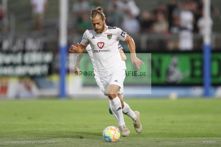 Kristian Böhnlein, Stadion am Schönbusch, Aschaffenburg, 06.09.2022, BFV, sport, action, Fussball, September 2022, Saison 2022/2023, BFV-Verbandspokal, Landespokal Bayern, Achtelfinale, Toto-Pokal, FC05, SVA, 1. FC Schweinfurt, SV Viktoria Aschaffenburg - Bild-ID: 2338767