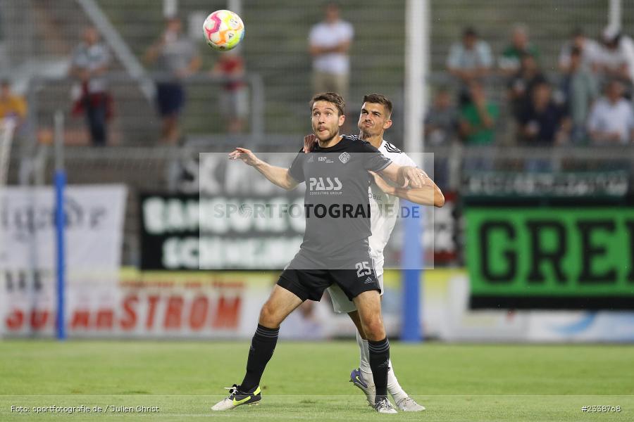 Elias Niesigk, Stadion am Schönbusch, Aschaffenburg, 06.09.2022, BFV, sport, action, Fussball, September 2022, Saison 2022/2023, BFV-Verbandspokal, Landespokal Bayern, Achtelfinale, Toto-Pokal, FC05, SVA, 1. FC Schweinfurt, SV Viktoria Aschaffenburg - Bild-ID: 2338768