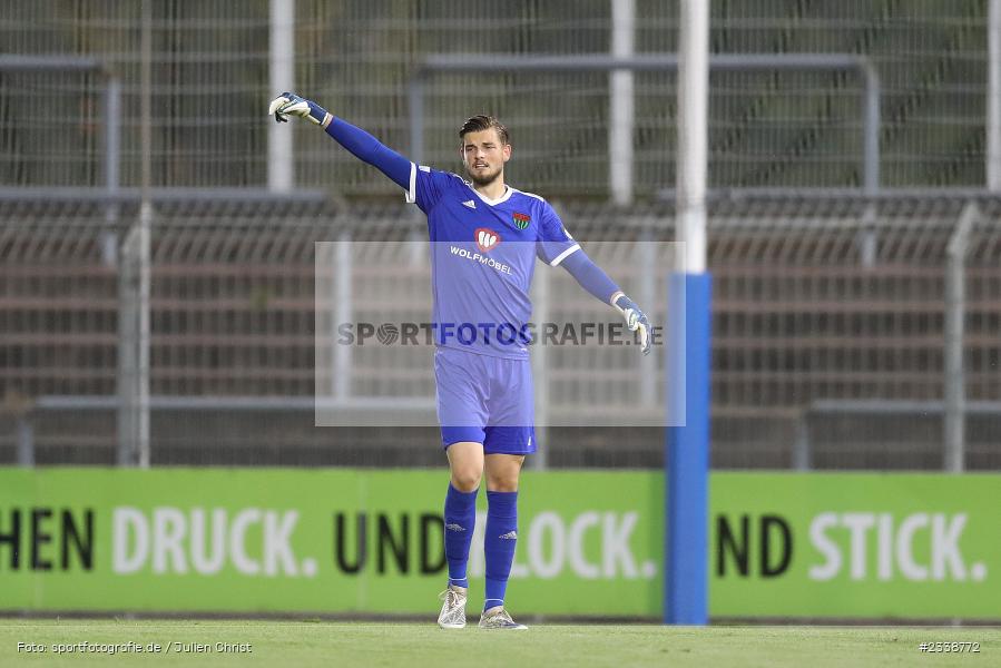 Bennet Schmidt, Stadion am Schönbusch, Aschaffenburg, 06.09.2022, BFV, sport, action, Fussball, September 2022, Saison 2022/2023, BFV-Verbandspokal, Landespokal Bayern, Achtelfinale, Toto-Pokal, FC05, SVA, 1. FC Schweinfurt, SV Viktoria Aschaffenburg - Bild-ID: 2338772