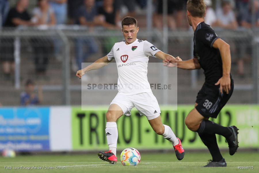 Tim Kraus, Stadion am Schönbusch, Aschaffenburg, 06.09.2022, BFV, sport, action, Fussball, September 2022, Saison 2022/2023, BFV-Verbandspokal, Landespokal Bayern, Achtelfinale, Toto-Pokal, FC05, SVA, 1. FC Schweinfurt, SV Viktoria Aschaffenburg - Bild-ID: 2338775