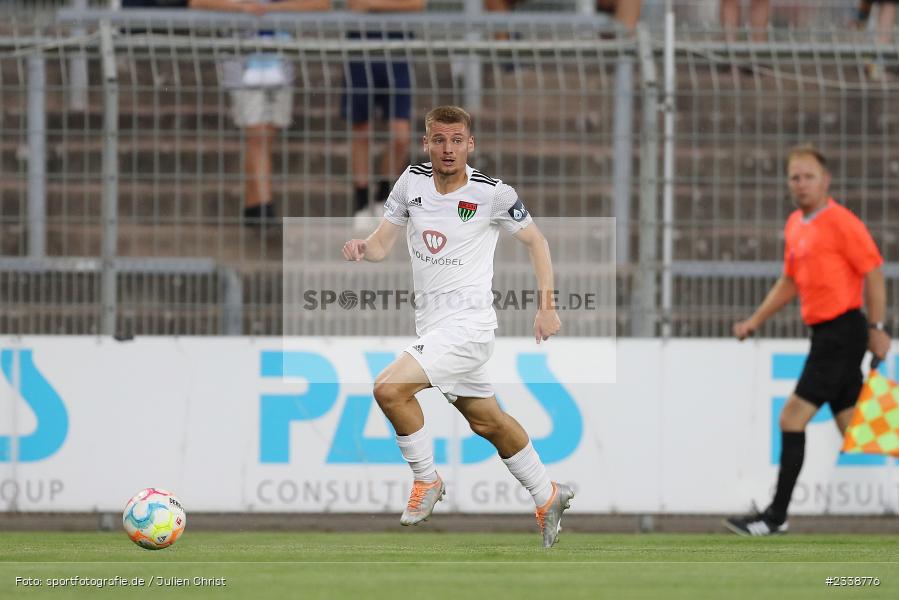 Alexander Fabian Bazdrigiannis, Stadion am Schönbusch, Aschaffenburg, 06.09.2022, BFV, sport, action, Fussball, September 2022, Saison 2022/2023, BFV-Verbandspokal, Landespokal Bayern, Achtelfinale, Toto-Pokal, FC05, SVA, 1. FC Schweinfurt, SV Viktoria Aschaffenburg - Bild-ID: 2338776