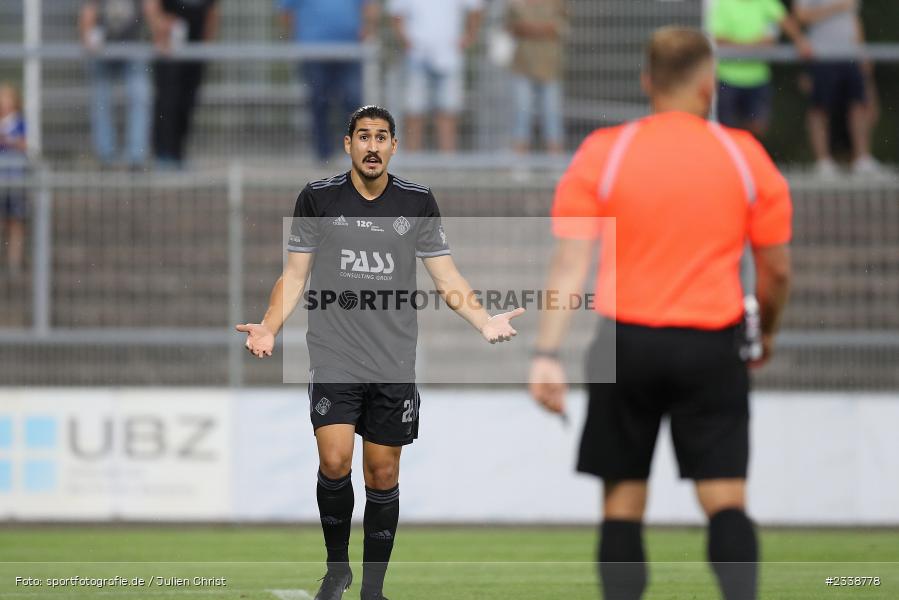 Hamza Boutakhrit, Stadion am Schönbusch, Aschaffenburg, 06.09.2022, BFV, sport, action, Fussball, September 2022, Saison 2022/2023, BFV-Verbandspokal, Landespokal Bayern, Achtelfinale, Toto-Pokal, FC05, SVA, 1. FC Schweinfurt, SV Viktoria Aschaffenburg - Bild-ID: 2338778