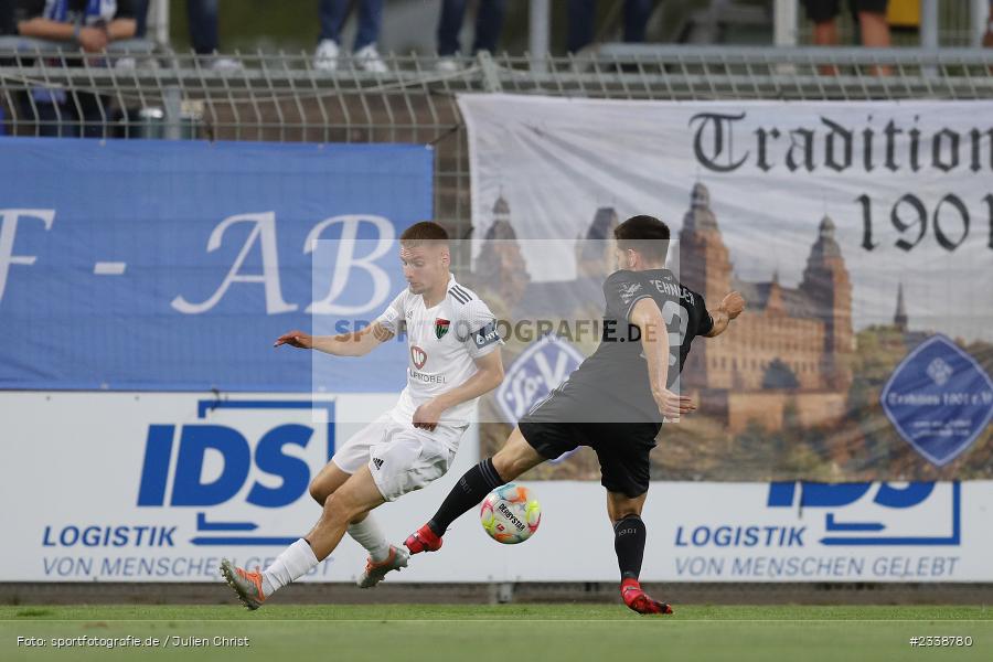 Silas Tom Zehnder, Stadion am Schönbusch, Aschaffenburg, 06.09.2022, BFV, sport, action, Fussball, September 2022, Saison 2022/2023, BFV-Verbandspokal, Landespokal Bayern, Achtelfinale, Toto-Pokal, FC05, SVA, 1. FC Schweinfurt, SV Viktoria Aschaffenburg - Bild-ID: 2338780