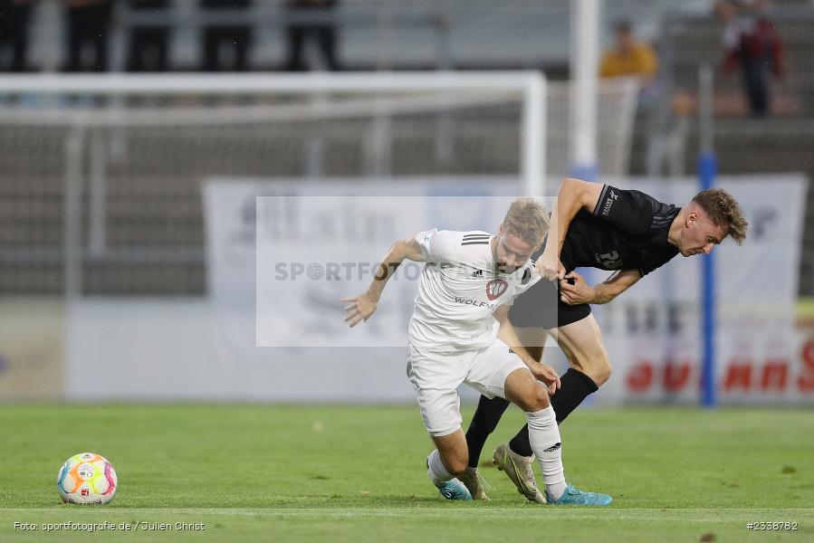 Benedict Laverty, Stadion am Schönbusch, Aschaffenburg, 06.09.2022, BFV, sport, action, Fussball, September 2022, Saison 2022/2023, BFV-Verbandspokal, Landespokal Bayern, Achtelfinale, Toto-Pokal, FC05, SVA, 1. FC Schweinfurt, SV Viktoria Aschaffenburg - Bild-ID: 2338782