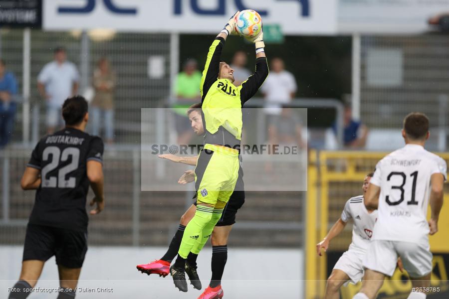 Ricardo Döbert, Stadion am Schönbusch, Aschaffenburg, 06.09.2022, BFV, sport, action, Fussball, September 2022, Saison 2022/2023, BFV-Verbandspokal, Landespokal Bayern, Achtelfinale, Toto-Pokal, FC05, SVA, 1. FC Schweinfurt, SV Viktoria Aschaffenburg - Bild-ID: 2338785