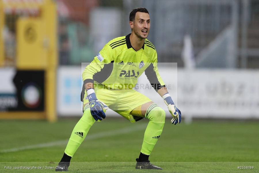 Ricardo Döbert, Stadion am Schönbusch, Aschaffenburg, 06.09.2022, BFV, sport, action, Fussball, September 2022, Saison 2022/2023, BFV-Verbandspokal, Landespokal Bayern, Achtelfinale, Toto-Pokal, FC05, SVA, 1. FC Schweinfurt, SV Viktoria Aschaffenburg - Bild-ID: 2338789