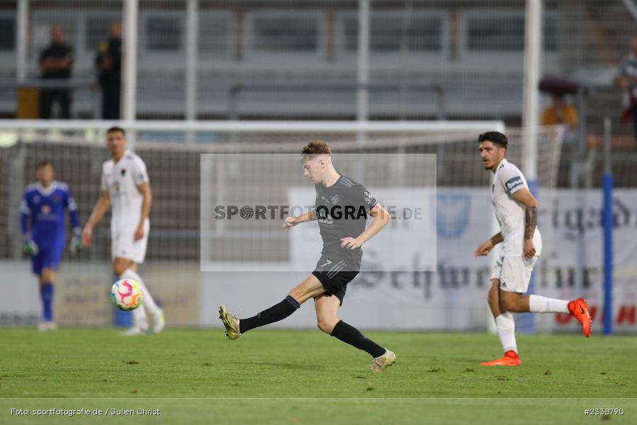 Benedict Laverty, Stadion am Schönbusch, Aschaffenburg, 06.09.2022, BFV, sport, action, Fussball, September 2022, Saison 2022/2023, BFV-Verbandspokal, Landespokal Bayern, Achtelfinale, Toto-Pokal, FC05, SVA, 1. FC Schweinfurt, SV Viktoria Aschaffenburg - Bild-ID: 2338790