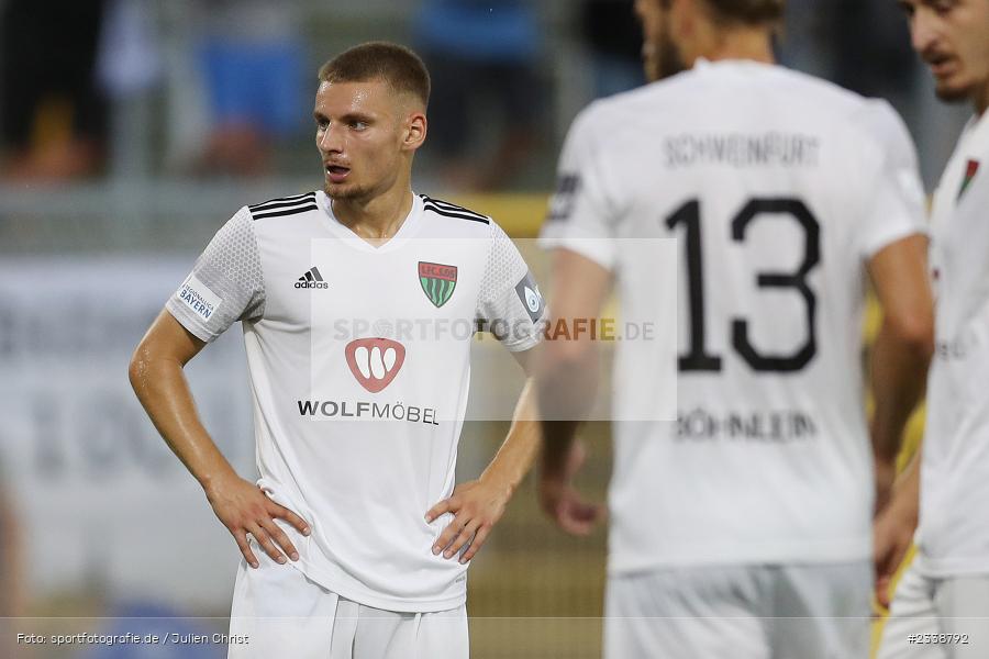 Alexander Fabian Bazdrigiannis, Stadion am Schönbusch, Aschaffenburg, 06.09.2022, BFV, sport, action, Fussball, September 2022, Saison 2022/2023, BFV-Verbandspokal, Landespokal Bayern, Achtelfinale, Toto-Pokal, FC05, SVA, 1. FC Schweinfurt, SV Viktoria Aschaffenburg - Bild-ID: 2338792